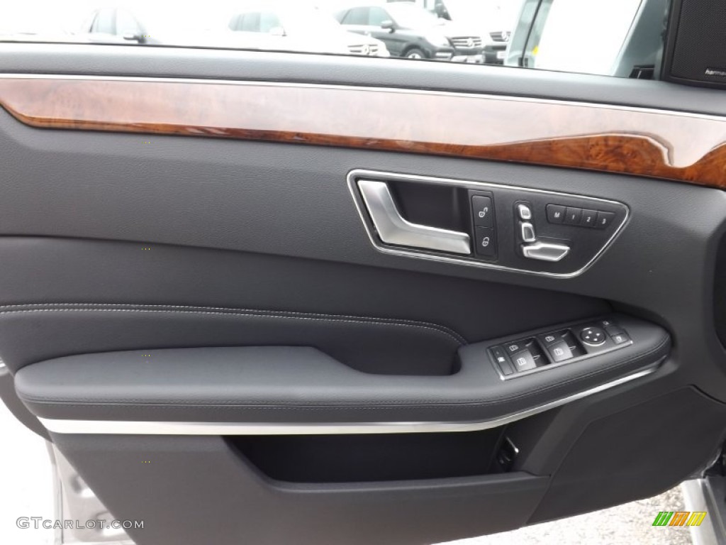 2014 E 350 4Matic Sport Sedan - Paladium Silver Metallic / Black photo #11