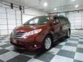 2012 Salsa Red Pearl Toyota Sienna XLE  photo #3