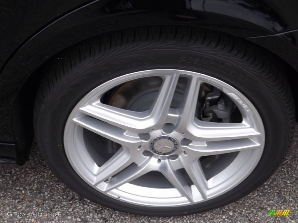 2014 E 350 4Matic Sedan - Black / Black photo #5