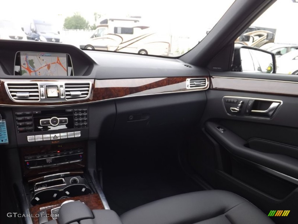 2014 E 350 4Matic Sedan - Black / Black photo #8