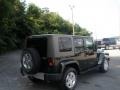 2010 Natural Green Pearl Jeep Wrangler Unlimited Sahara 4x4  photo #9