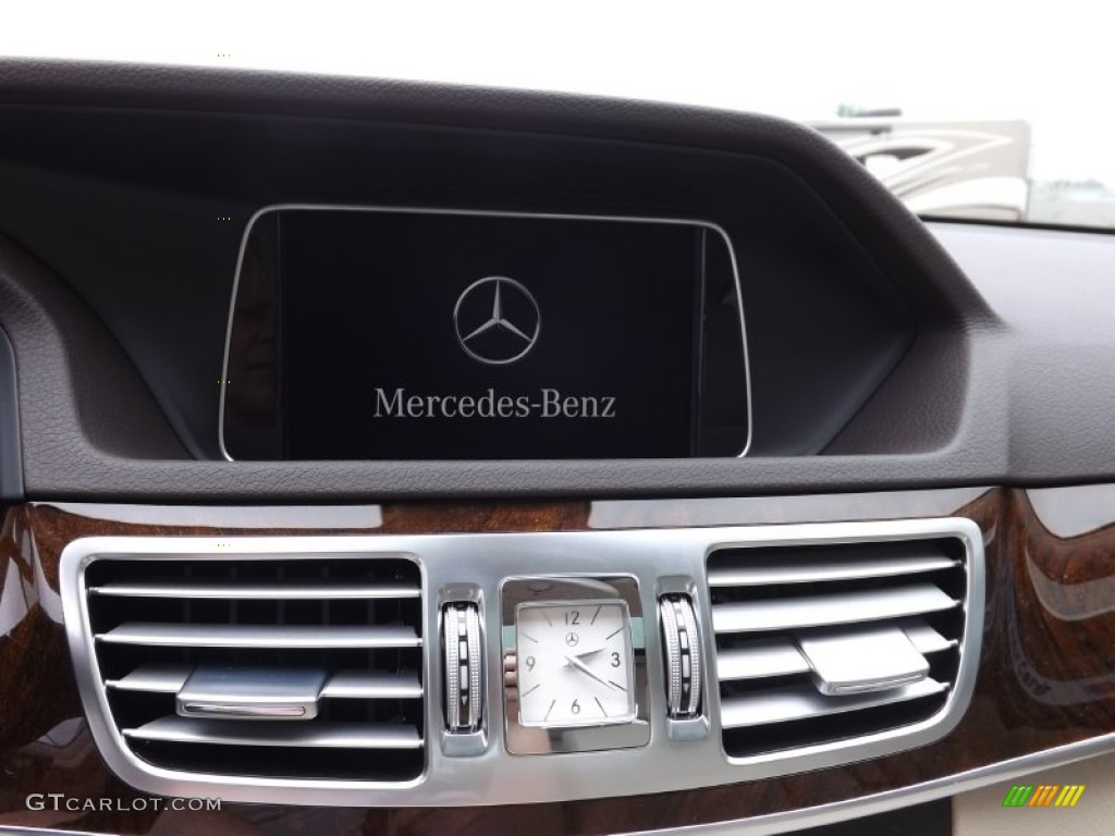 2014 E 350 4Matic Sport Sedan - Black / Silk Beige/Espresso Brown photo #9