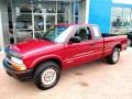 Dark Cherry Red Metallic - S10 Extended Cab 4x4 Photo No. 11