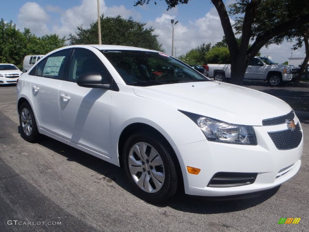 Summit White 2014 Chevrolet Cruze LS Exterior Photo #83210558