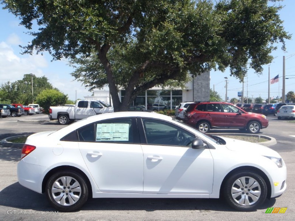 Summit White 2014 Chevrolet Cruze LS Exterior Photo #83210582