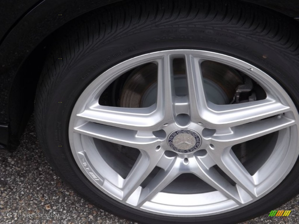 2014 E 350 4Matic Sedan - Black / Black photo #5