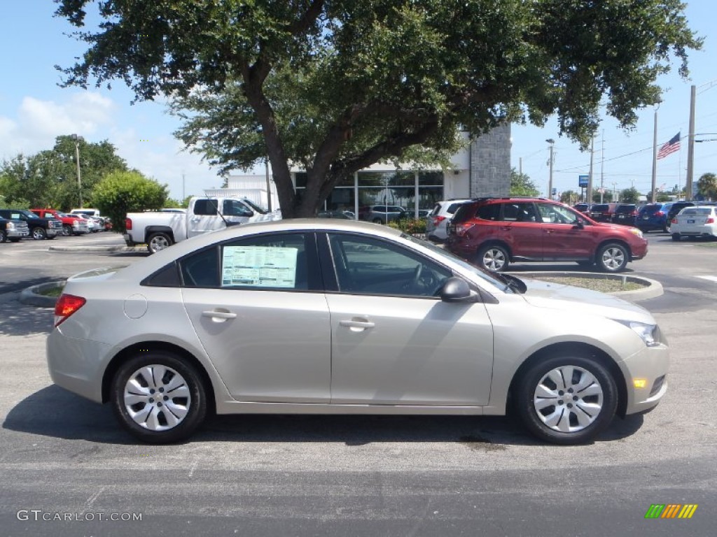 Champagne Silver Metallic 2014 Chevrolet Cruze LS Exterior Photo #83211008
