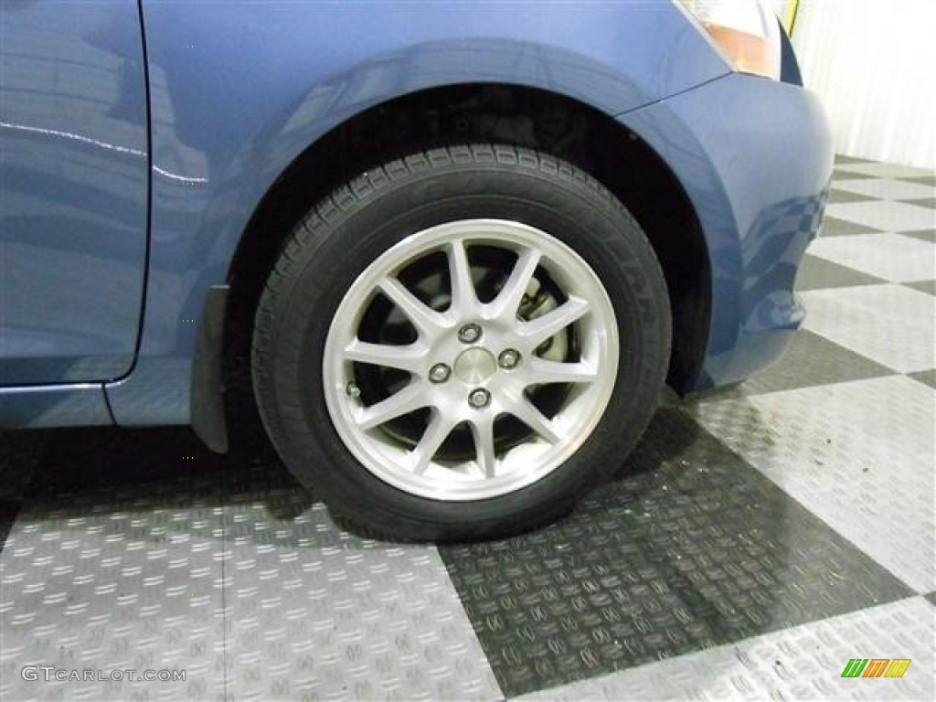 2010 Yaris Sedan - Pacific Blue Metallic / Dark Charcoal photo #8