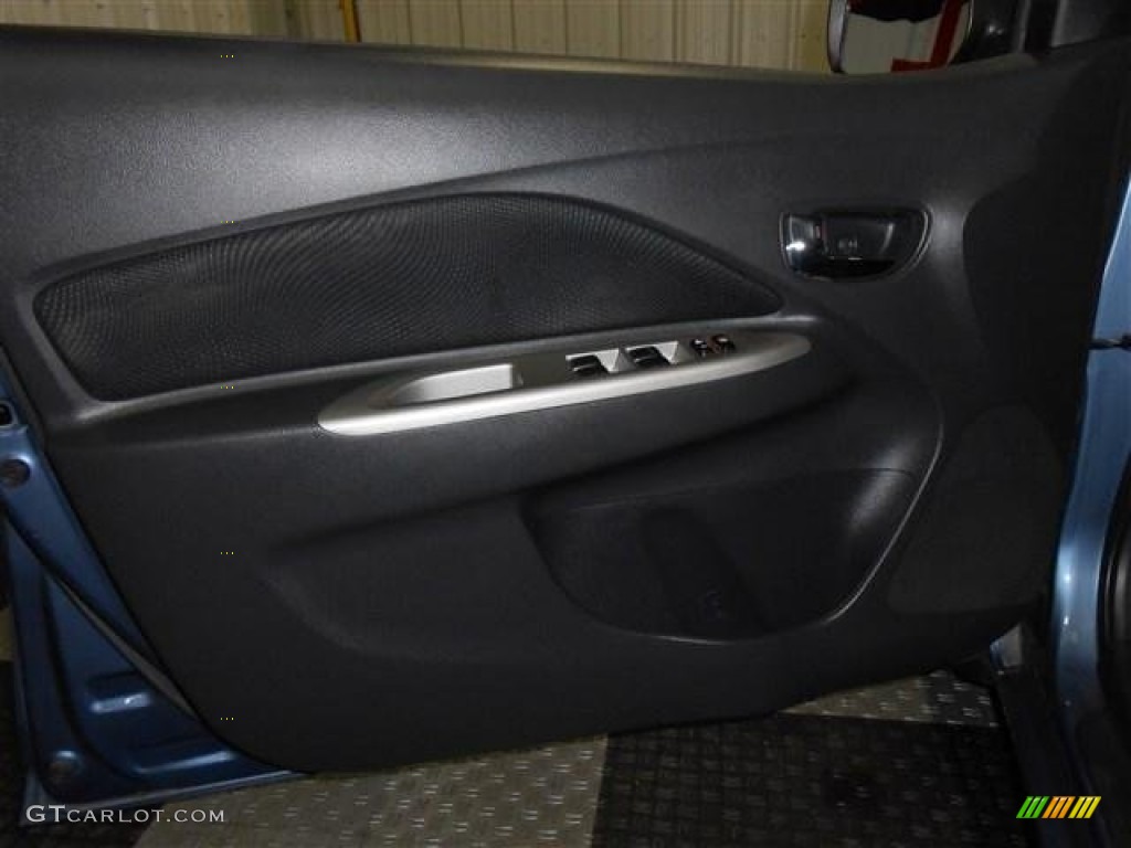 2010 Yaris Sedan - Pacific Blue Metallic / Dark Charcoal photo #9