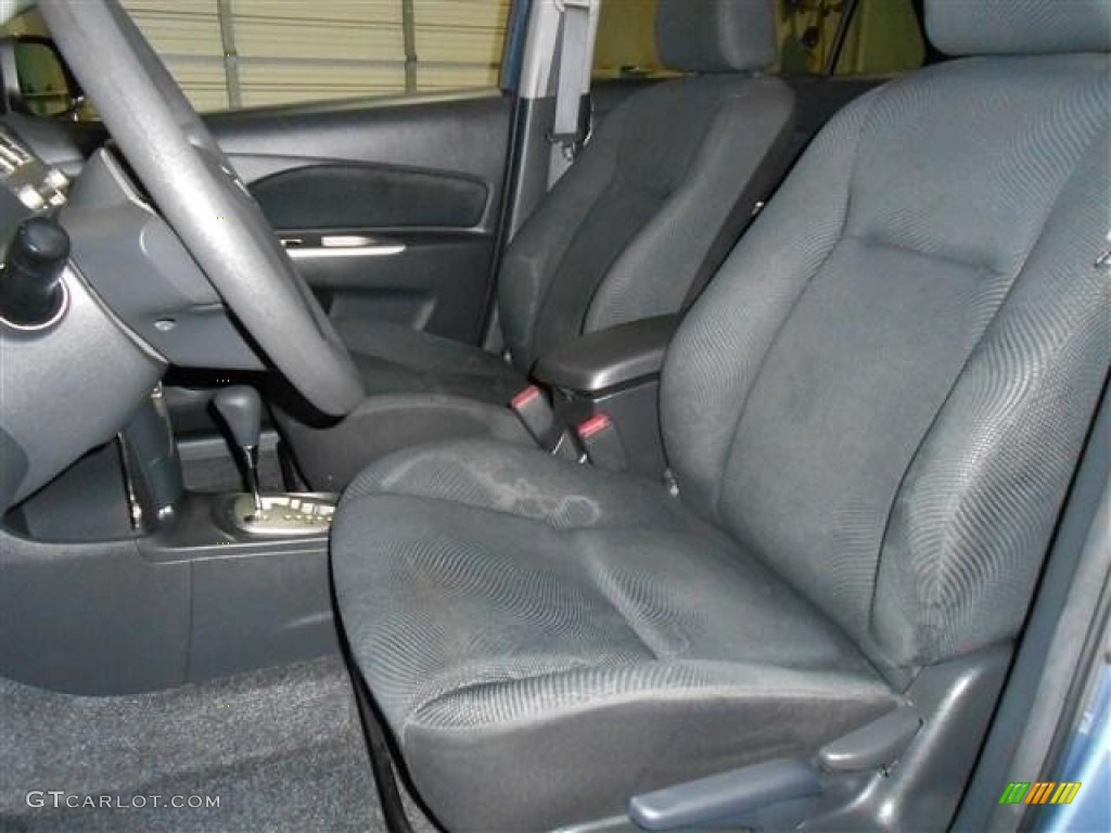 2010 Yaris Sedan - Pacific Blue Metallic / Dark Charcoal photo #11