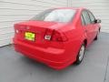 2005 Rallye Red Honda Civic Value Package Sedan  photo #4