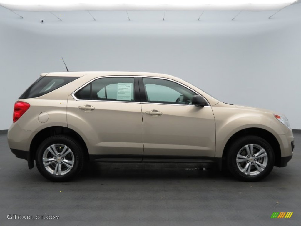 Gold Mist Metallic 2011 Chevrolet Equinox LS Exterior Photo #83214647