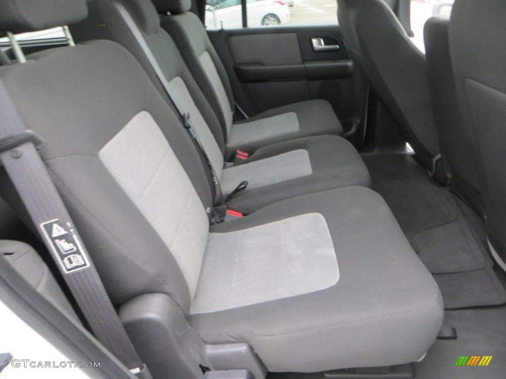 2003 Expedition XLT - Oxford White / Flint Grey photo #23
