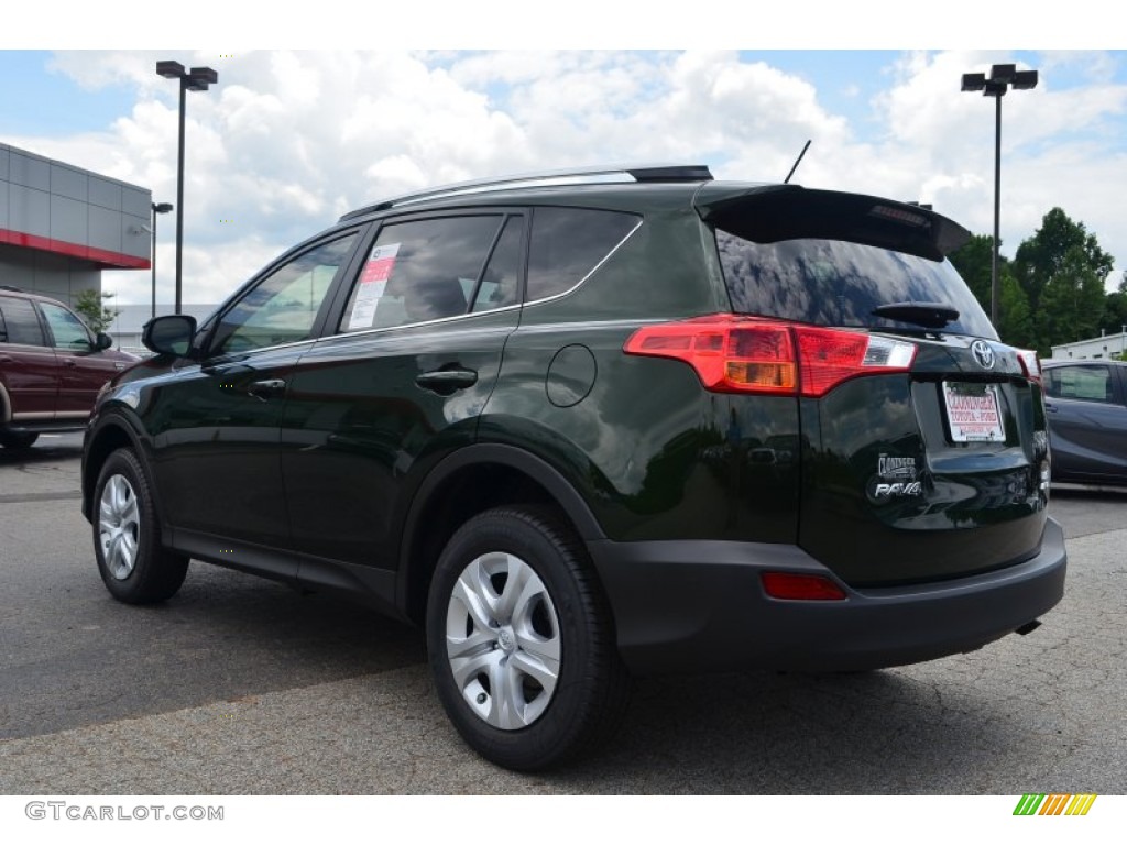 2013 RAV4 LE AWD - Spruce Green Mica / Ash photo #19