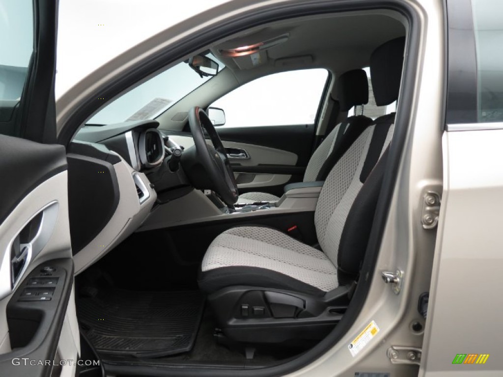 Light Titanium/Jet Black Interior 2011 Chevrolet Equinox LS Photo #83214844