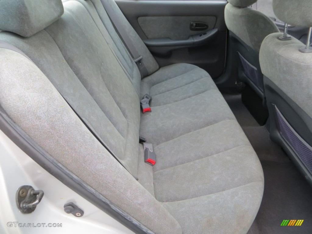 2003 Elantra GLS Sedan - Silver Pewter / Gray photo #24