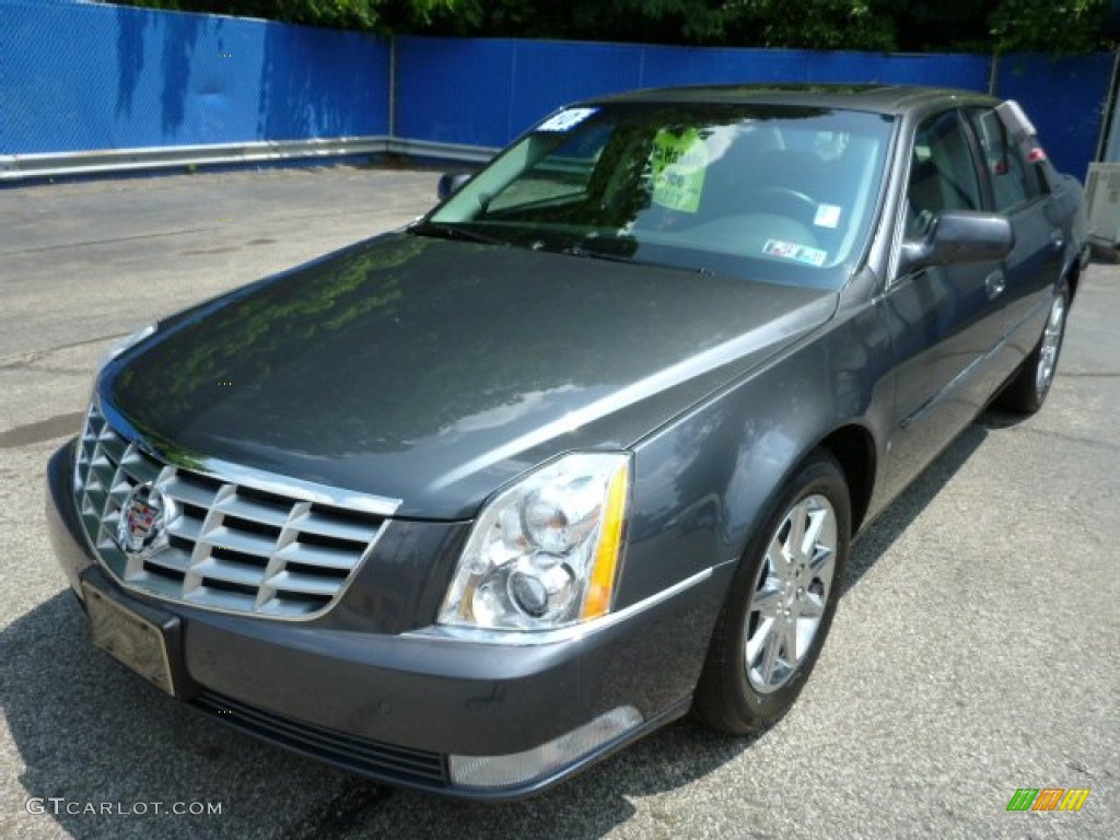 Grey Flannel 2010 Cadillac DTS Standard DTS Model Exterior Photo #83215697