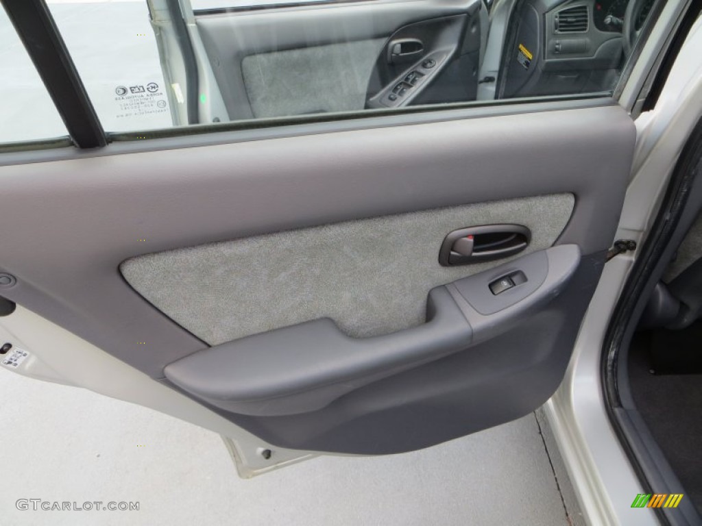 2003 Elantra GLS Sedan - Silver Pewter / Gray photo #26