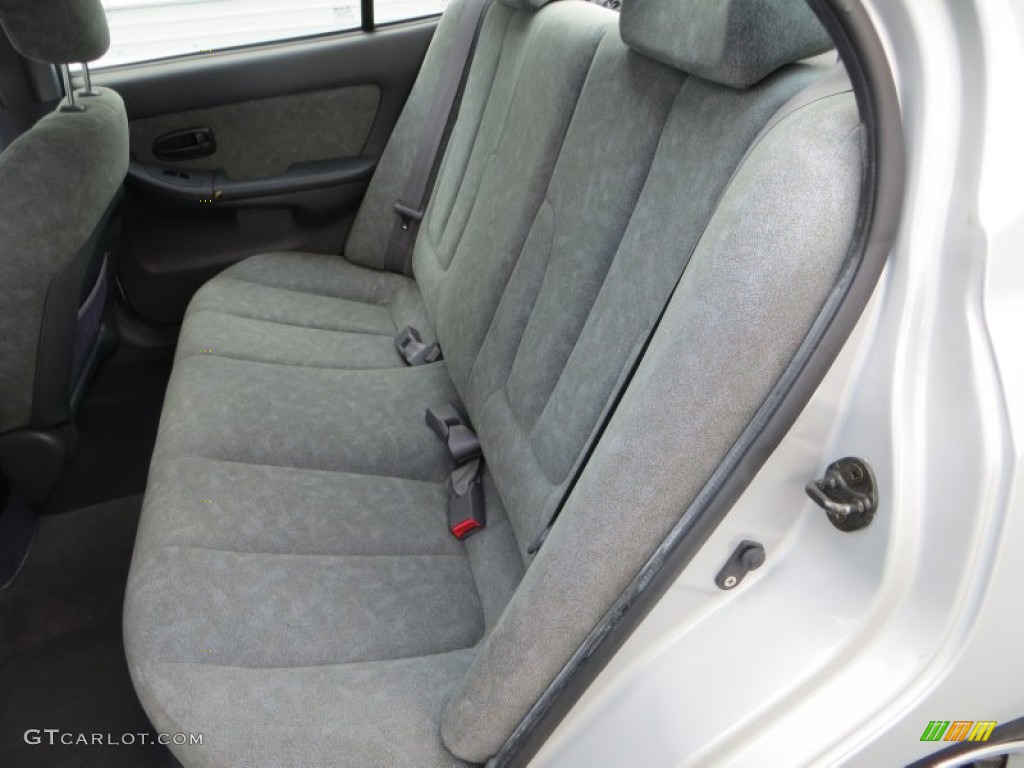 2003 Elantra GLS Sedan - Silver Pewter / Gray photo #27