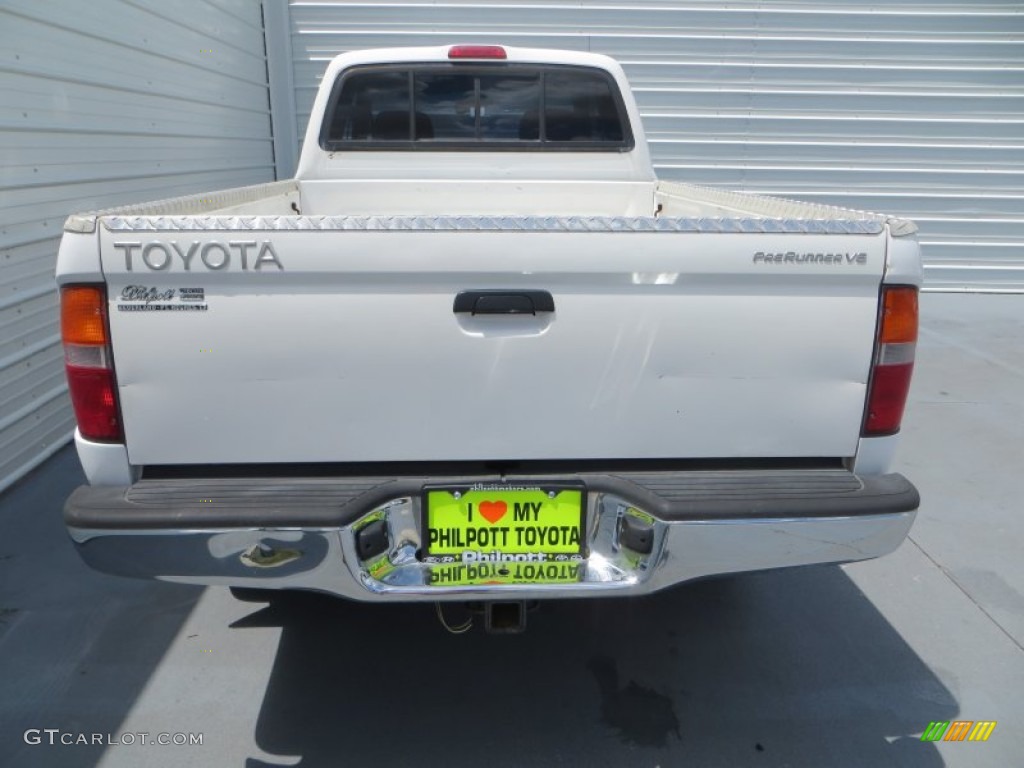 1999 Tacoma Prerunner V6 Extended Cab - Natural White / Gray photo #5