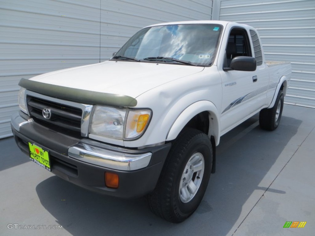 1999 Tacoma Prerunner V6 Extended Cab - Natural White / Gray photo #7