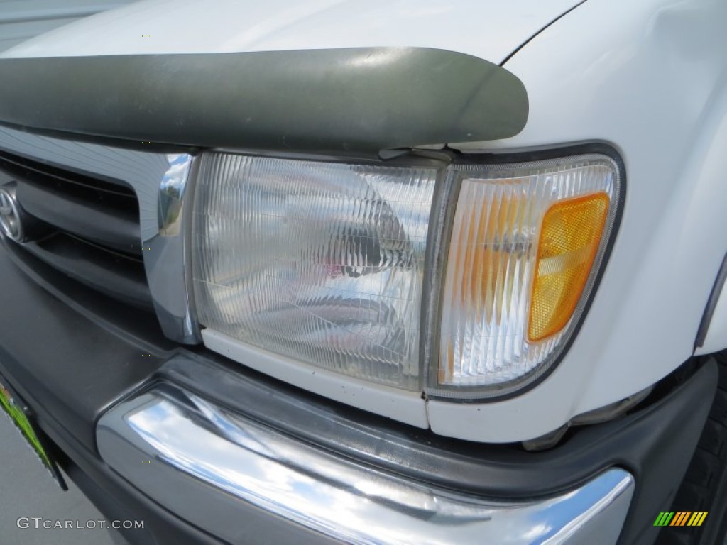 1999 Tacoma Prerunner V6 Extended Cab - Natural White / Gray photo #9