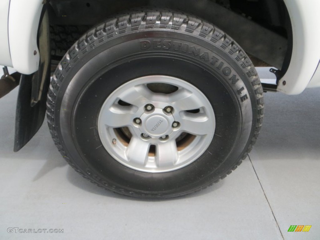 1999 Tacoma Prerunner V6 Extended Cab - Natural White / Gray photo #12