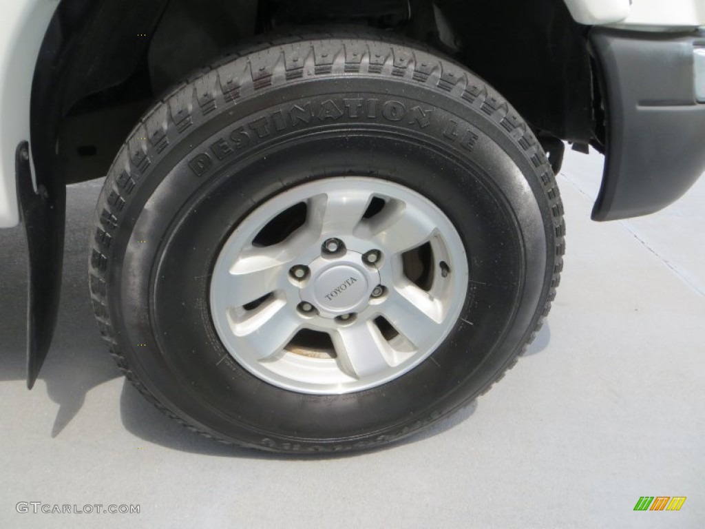 1999 Tacoma Prerunner V6 Extended Cab - Natural White / Gray photo #13