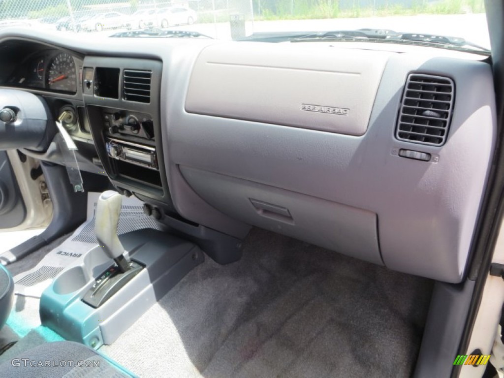 1999 Tacoma Prerunner V6 Extended Cab - Natural White / Gray photo #21