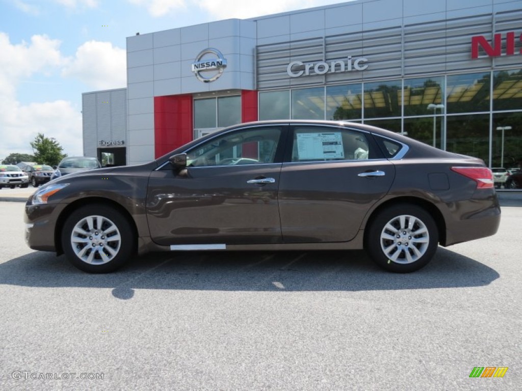 2013 Altima 2.5 S - Java Metallic / Beige photo #2