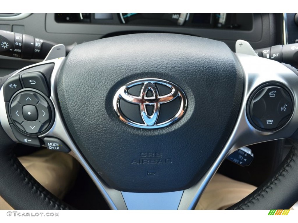 2013 Camry SE - Classic Silver Metallic / Black photo #12