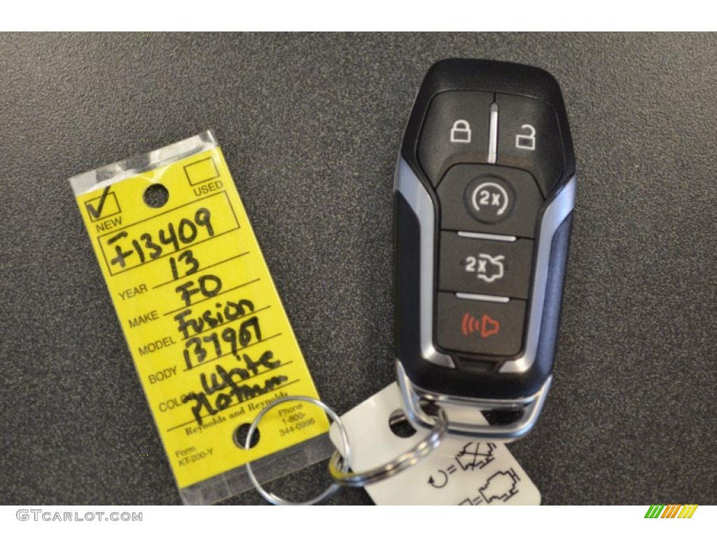 2013 Ford Fusion Titanium Keys Photo #83218492