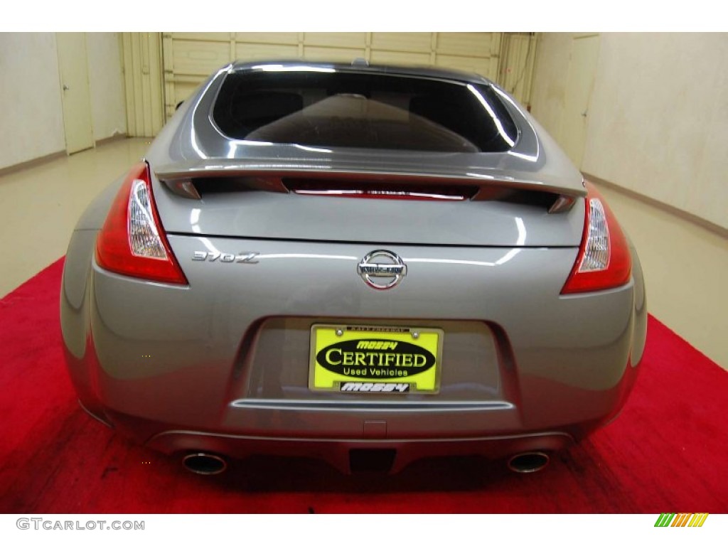 2010 370Z Sport Touring Coupe - Platinum Graphite / Black Leather photo #5