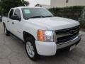 2007 Summit White Chevrolet Silverado 1500 LT Crew Cab  photo #1