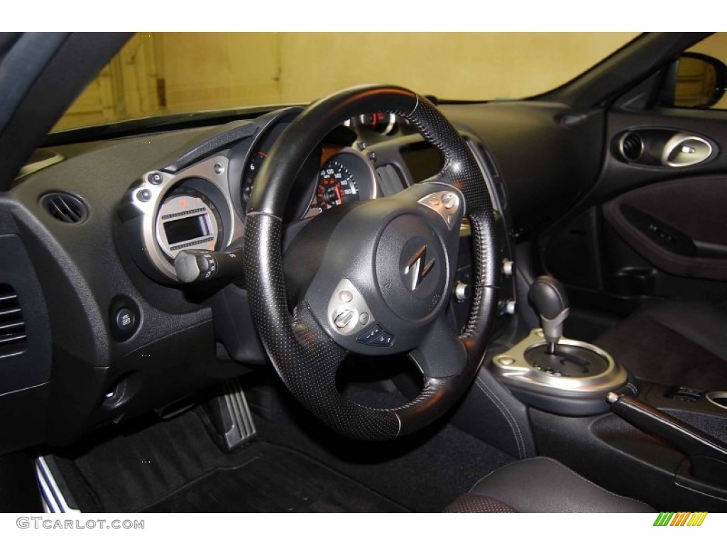 2010 370Z Sport Touring Coupe - Platinum Graphite / Black Leather photo #12