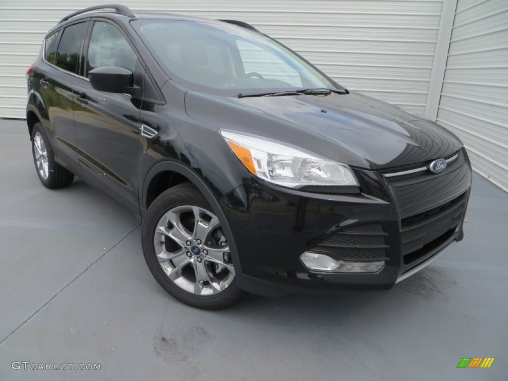 Tuxedo Black 2014 Ford Escape SE 1.6L EcoBoost Exterior Photo #83219719