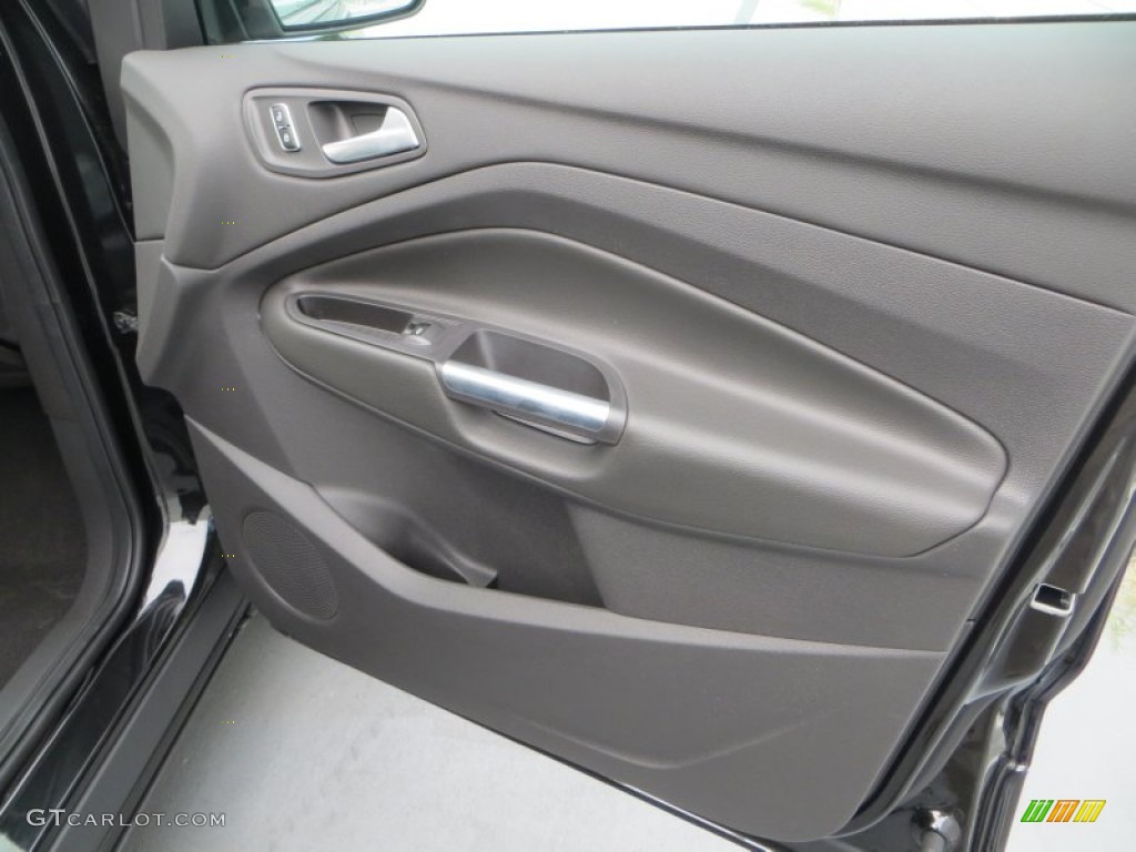 2014 Ford Escape SE 1.6L EcoBoost Charcoal Black Door Panel Photo #83220032