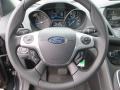 Charcoal Black 2014 Ford Escape SE 1.6L EcoBoost Steering Wheel