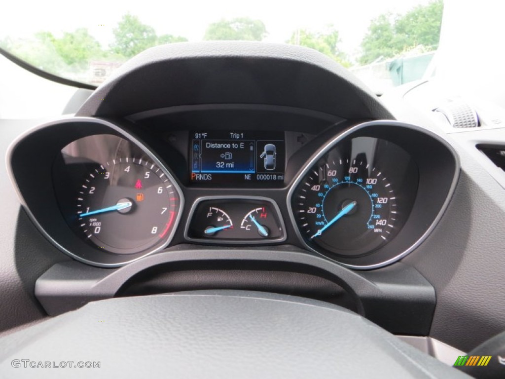 2014 Ford Escape SE 1.6L EcoBoost Gauges Photo #83220398