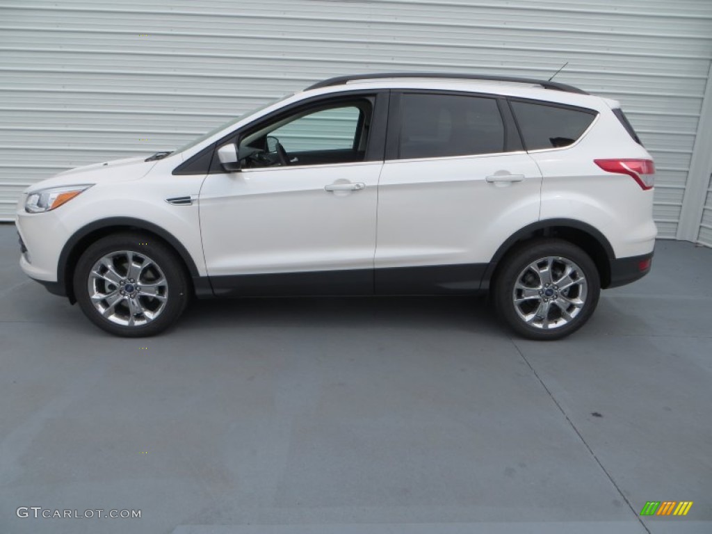 White Platinum 2014 Ford Escape SE 1.6L EcoBoost Exterior Photo #83220607