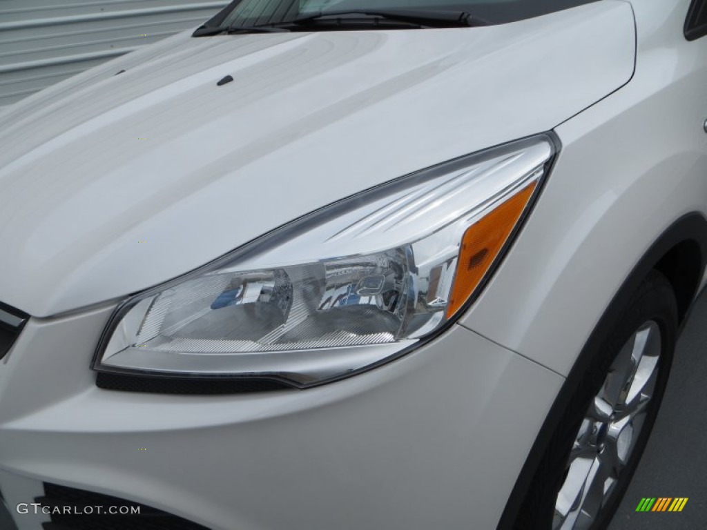 2014 Escape SE 1.6L EcoBoost - White Platinum / Charcoal Black photo #9