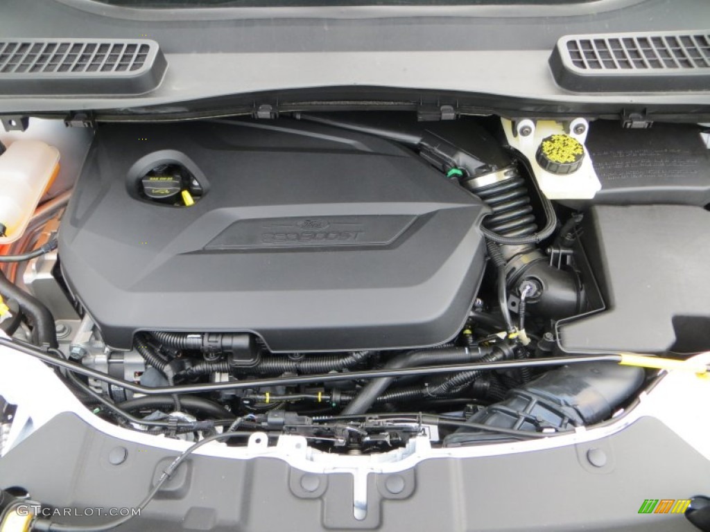 2014 Ford Escape SE 1.6L EcoBoost 1.6 Liter GTDI Turbocharged DOHC 16-Valve Ti-VCT EcoBoost 4 Cylinder Engine Photo #83220787