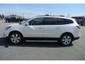 2014 White Diamond Tricoat Chevrolet Traverse LTZ  photo #3