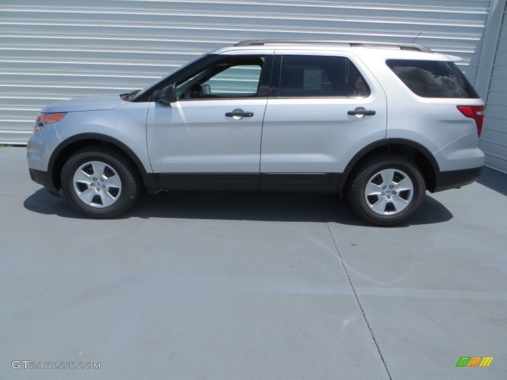 Ingot Silver 2014 Ford Explorer FWD Exterior Photo #83221402