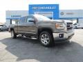 Bronze Alloy Metallic - Sierra 1500 SLT Crew Cab Photo No. 1