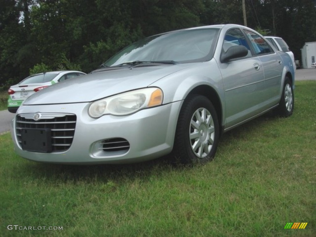 2004 Sebring Sedan - Bright Silver Metallic / Dark Slate Gray photo #1