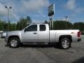 2013 Silver Ice Metallic Chevrolet Silverado 1500 LT Extended Cab  photo #4