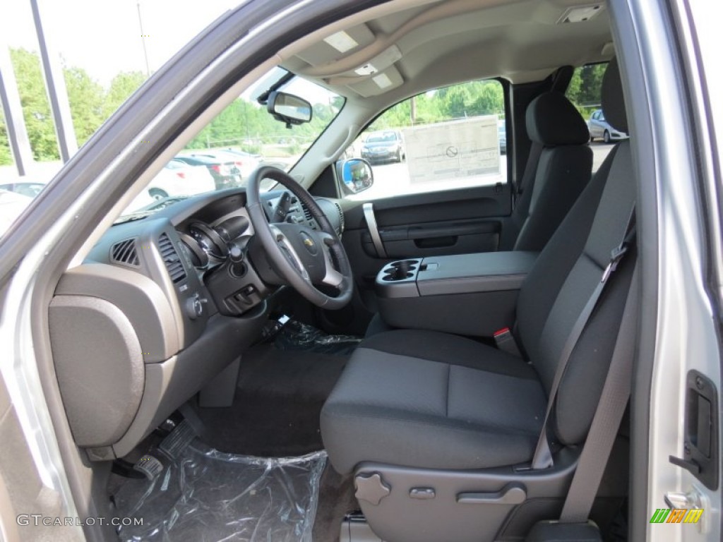 2013 Silverado 1500 LT Extended Cab - Silver Ice Metallic / Ebony photo #10