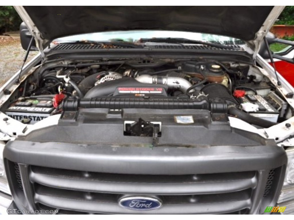 2003 Ford F550 Super Duty XL Regular Cab 4x4 Chassis Engine Photos