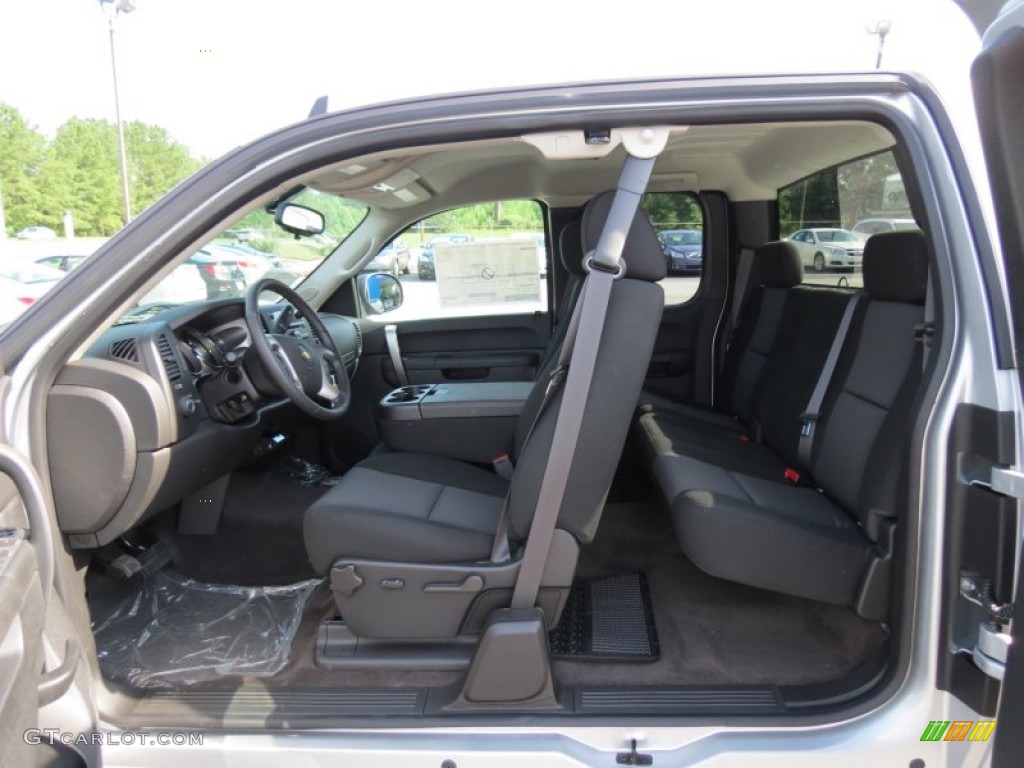 2013 Silverado 1500 LT Extended Cab - Silver Ice Metallic / Ebony photo #11